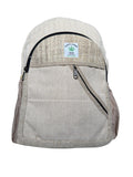 Hemp Backpack, Eco Friendly Handmade Rucksack, Sustainable Travel Bag, Unisex Everyday Pack