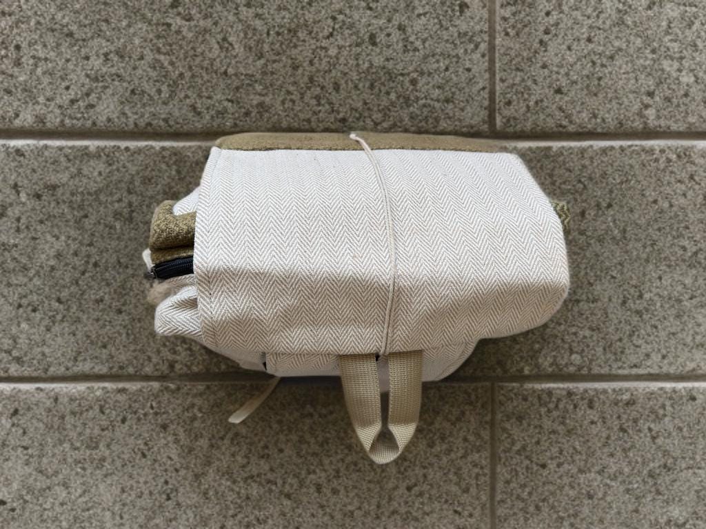 Hemp Backpack, Eco Friendly Handmade Rucksack, Sustainable Travel Bag, Unisex Everyday Pack